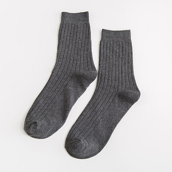 夏天袜子男生袜子男士短袜男潮流4双装韩版棉复古男士中筒袜运动纯色