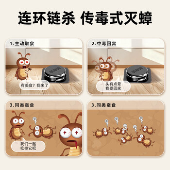 多多灭蟑螂药杀蟑饵剂60粒家用胶饵蟑螂屋贴灭蟑螂群杀小蟑螂小蠊