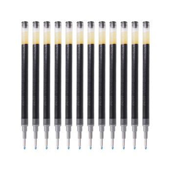 百乐（PILOT）笔芯0.5中性笔子弹头笔芯签字笔练字水笔笔芯速干（适用BL-G2）BLS-G2-5 黑色 12支装