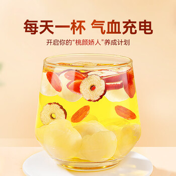 贡苑 养生茶360g桂圆红枣枸杞茶补独立八宝茶包搭气血节日送母亲女友