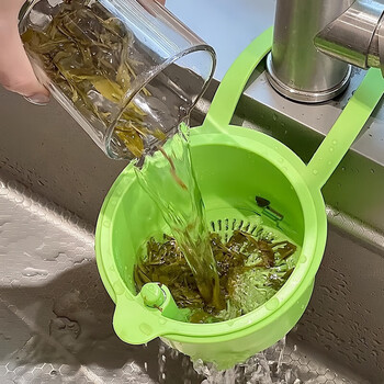 佳立方可挂式水槽沥水篮家用厨房水槽分离食物残渣过滤篮水果清洗置物架