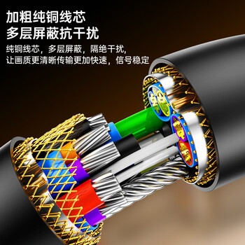 毕亚兹 主动式Mini DP转HDMI母 4K60hz高清dp转接头 2.0版电脑显卡电视显示器转换器线 6屏拼接 毕亚兹 主动式Mini DP转HDMI母 4K60hz高清dp转接头 2.0版电脑显卡电视显示器转换器线 6屏拼接