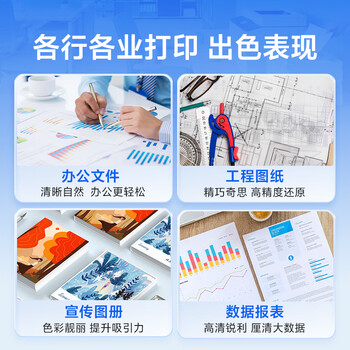 格之格955XL墨盒4色5支装 适用惠普hp8720 7730 8710 7740 8210 7720 8725 8730 8740 955A打印机墨盒套装