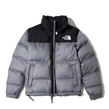 【买手代购】北面(the north face)羽绒服彩虹服男女士短款20 灰色