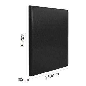 金得利A4多功能文件夹双强力夹皮质经理秘书房产销售夹资料夹签约本高档商务会议文件合同夹板黑色AF1802 金得利A4多功能文件夹双强力夹皮质经理秘书房产销售夹资料夹签约本高档商务会议文件合同夹板黑色AF1802