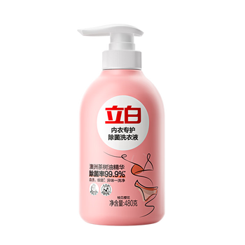 立白除菌祛味内衣裤洗衣液480g 内衣洗衣液 除螨抑菌 去血渍 经期适用 立白除菌祛味内衣裤洗衣液480g 内衣洗衣液 除螨抑菌 去血渍 经期适用