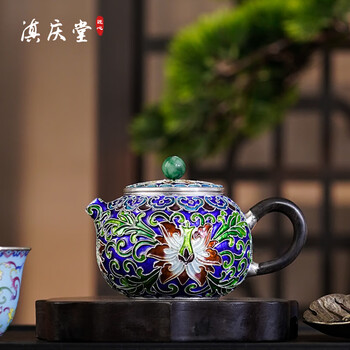 景泰蓝茶具- 京东