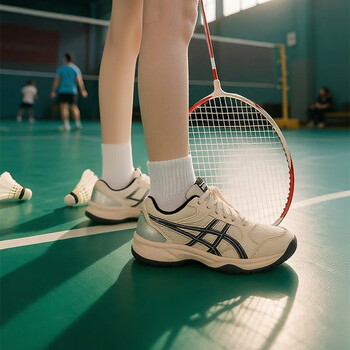 亚瑟士(asics)乒乓球鞋羽毛球鞋室内综合逐鹿系列1053A034 1053A034-101 39.5 亚瑟士(asics)乒乓球鞋羽毛球鞋室内综合逐鹿系列1053A034 1053A034-101 39.5