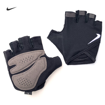 耐克（NIKE）手套运动健身骑行装备女款半指训练防滑撸铁AC4239-010L码