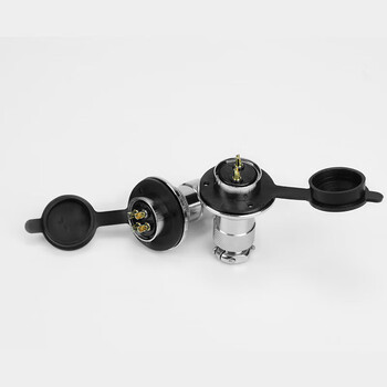 汇君GX25圆形法兰盘航空插头插座法兰式连接器DF25 GX25-8芯(插头+插座) 汇君GX25圆形法兰盘航空插头插座法兰式连接器DF25 GX25-8芯(插头+插座)