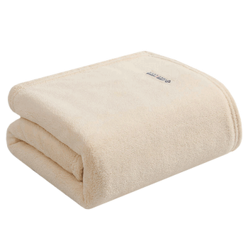 洁丽雅浴巾 7A抗菌A类男士女生大人速干吸水柔软浴巾 140*70 牛奶咖