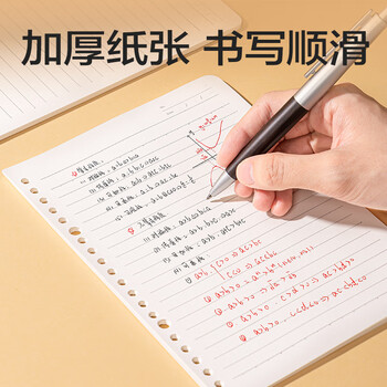 得力(deli)活页替芯A5/80张活页本内芯替芯NA580-2横线款 得力(deli)活页替芯A5/80张活页本内芯替芯NA580-2横线款