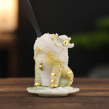 白玉香炉- 京东