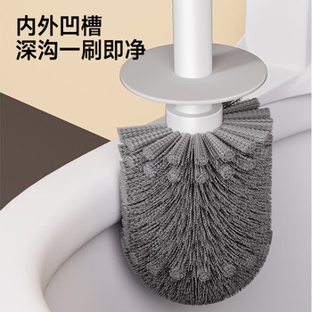 五月花马桶刷子无死角家用洗厕所卫生间蹲坑清洁神长柄洁厕刷器套装