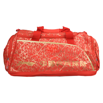 李宁（LI-NING）乒乓球包单肩包国家队多功能大乒乓球运动包ABLT037红色