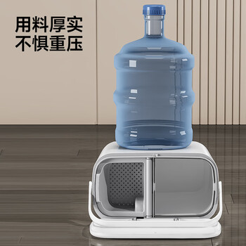 五月花茶水桶10L家用干湿分离垃圾桶办公室泡茶茶水分离茶渣桶