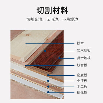 博世（BOSCH）圆锯片硬质合金木工场景适用各种木材交替齿形7寸60齿184mm 1片