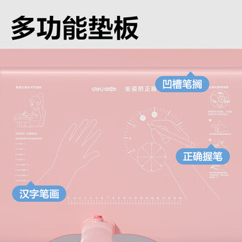 得力(deli)坐读写坐姿矫正器学生写字近视驼背纠正姿势正姿支架书写架免安装生日开学礼物粉 得力(deli)坐读写坐姿矫正器学生写字近视驼背纠正姿势正姿支架书写架免安装生日开学礼物粉