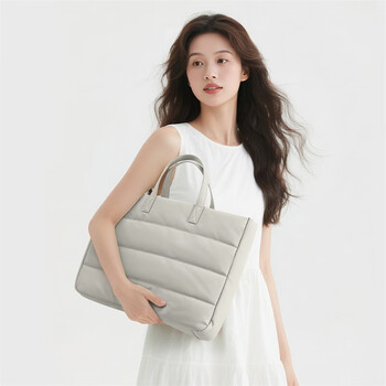 高尔夫（GOLF）电脑包手提14/15英寸笔记本华为苹果女商务公文包通勤单肩斜挎包