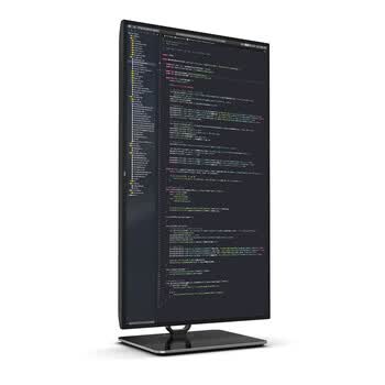 AOC显示器 U27U2S 4K 27英寸 IPS技术 低蓝光 升降旋转 办公电脑显示屏