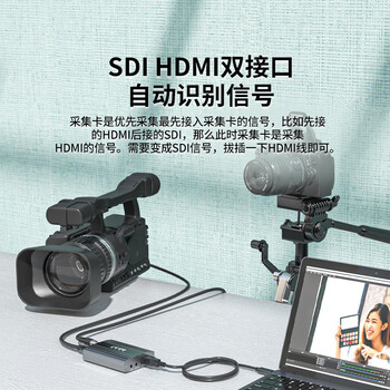 阿卡西斯(acasis) 视频采集卡SDI/HDMI双路高清录制医疗设备采集适配摄像机单反相机带货直播远程教学视频录制U3SDH 阿卡西斯(acasis) 视频采集卡SDI/HDMI双路高清录制医疗设备采集适配摄像机单反相机带货直播远程教学视频录制U3SDH