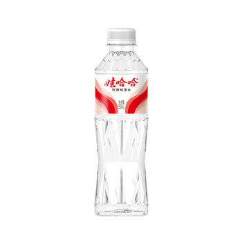 娃哈哈 晶钻纯净水350ml*24瓶 整箱装饮用水 新老包装随机发