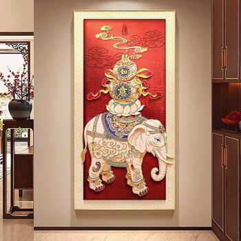 大象装饰画品牌及商品- 京东