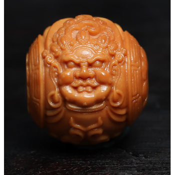桃核雕刻四大天王价格报价行情- 京东