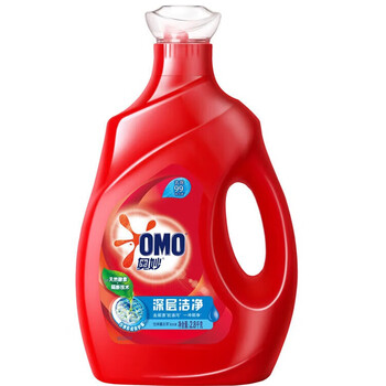 奥妙（OMO）洗衣液 18深层洁净2.8KG 留香持久 去渍 新旧包装随机发