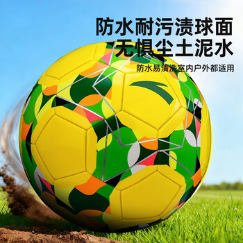 安踏（ANTA）足球5号成人比赛训练标准用球青少年5号足球体考中考耐磨机缝球