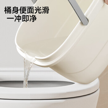 五月花泡脚桶加深21cm*1只装手提足浴桶养生家用便携按摩免安装不漏电