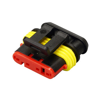 优工铭汽车防水接插件 DJ7041-1.5-11/21 AMP连接器 HID1.5系列 公壳 5P H1003319