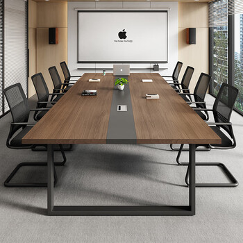 森菲亚会议桌长桌办公桌现代办公室长方形洽谈桌椅组合3.5*1.4米桌+10椅 森菲亚会议桌长桌办公桌现代办公室长方形洽谈桌椅组合3.5*1.4米桌+10椅