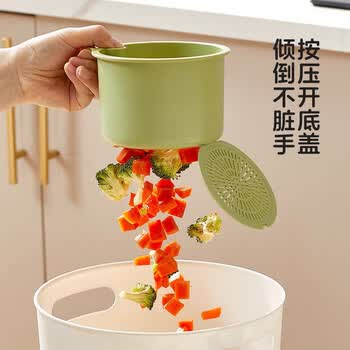 佳立方可挂式水槽沥水篮家用厨房水槽分离食物残渣过滤篮水果清洗置物架