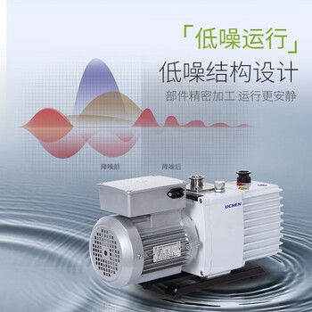 力辰（LICHEN）旋片式真空泵 实验室抽气工业用小型油泵双级汽车空调泵 2XZ-2