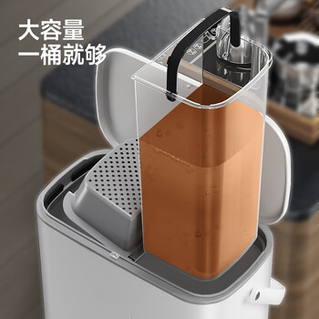 五月花茶水桶10L家用干湿分离垃圾桶办公室泡茶茶水分离茶渣桶