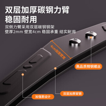 PROIRON普力艾 液压臂力器10~200公斤可调节臂力棒握力棒男士练胸肌器材 