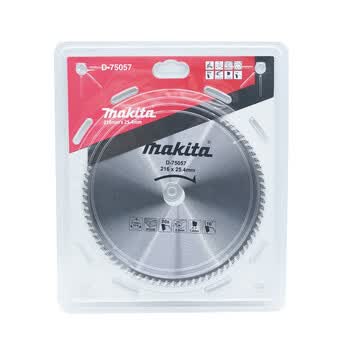 牧田（MAKITA）木工片切割机斜切锯片木材圆锯片大全8寸直径216mm80齿D-75057