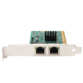 魔羯（MOGE）台式机PCI双口千兆网卡 Intel82546芯片 英特尔双口千兆网卡 PCI服务器软路由 MC1810