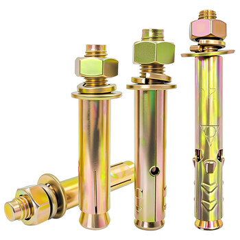 华臂 碳钢彩锌膨胀螺丝外膨胀螺栓膨胀管加长螺丝钉 彩锌膨胀丝 18*250/打孔22(2个) 华臂 碳钢彩锌膨胀螺丝外膨胀螺栓膨胀管加长螺丝钉 彩锌膨胀丝 18*250/打孔22(2个)