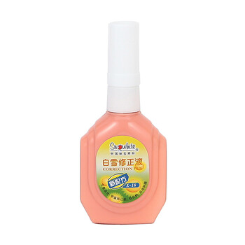 白雪(snowhite)X-18修正液18ml学生涂改液学习办公改正液多用途修正笔粉瓶单支装 白雪(snowhite)X-18修正液18ml学生涂改液学习办公改正液多用途修正笔粉瓶单支装