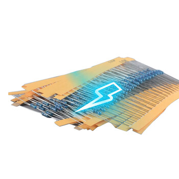 科睿才金属膜电阻包1/4W 五色环电阻1%精度 （1/4W）41种每种20只 Q1000025