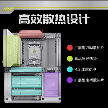 微星（MSI）MAG X870E TOMAHAWK MAX WIFI PZ 战斧导弹主板 支持CPU 9950X3D/9800X3D(AMD X870E/AM5接口)