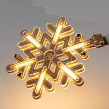 伍陆电子雪花灯触摸无极调光制作套件 手工电子DIY焊接电路梦幻小夜灯 套件+透明亚克力外壳 伍陆电子雪花灯触摸无极调光制作套件 手工电子DIY焊接电路梦幻小夜灯 套件+透明亚克力外壳