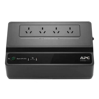 APC施耐德BK650M2-CH ups不间断电源390W/650VA nas电脑网络设备停电应急备用ups电源电池 APC施耐德BK650M2-CH ups不间断电源390W/650VA nas电脑网络设备停电应急备用ups电源电池