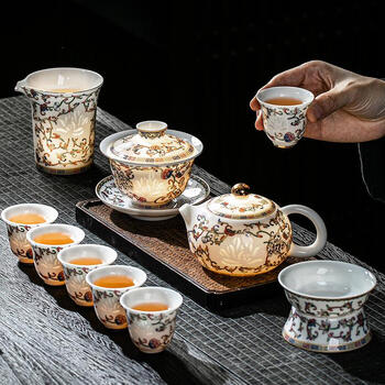 青花玲珑盖碗品牌及商品- 京东