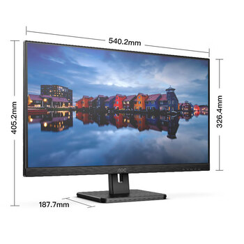 AOC 显示器 24E2H 1920×1080 75Hz 23.8英寸 HDMI;VGA;音频/耳机输出 平面 IPS 1台/台 台