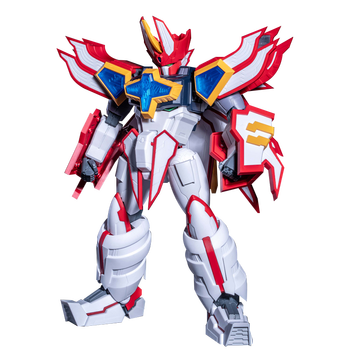 魔动王拼装模型机甲拼装模型 超级无敌王光能使者 动漫周边玩具 茨＃