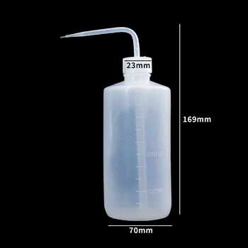 海斯迪克 HKQS-106 塑料白色弯管洗瓶加厚款 带刻度LDPE冲洗瓶 密封式油壶透明胶瓶 500ml(1个) 海斯迪克 HKQS-106 塑料白色弯管洗瓶加厚款 带刻度LDPE冲洗瓶 密封式油壶透明胶瓶 500ml(1个)