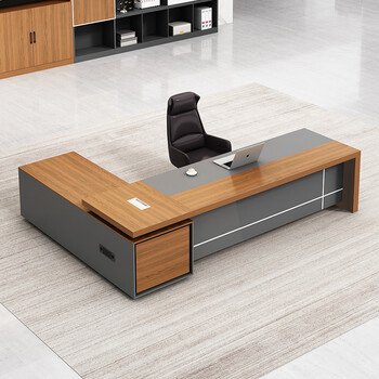 圣黎单人老板办公桌简约现代经理主管桌办公家具班台2.0*0.8米单桌 圣黎单人老板办公桌简约现代经理主管桌办公家具班台2.0*0.8米单桌